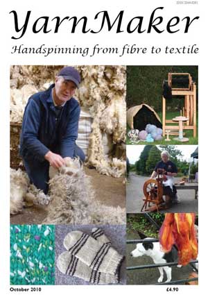 cover of YarnMaker October 2010
